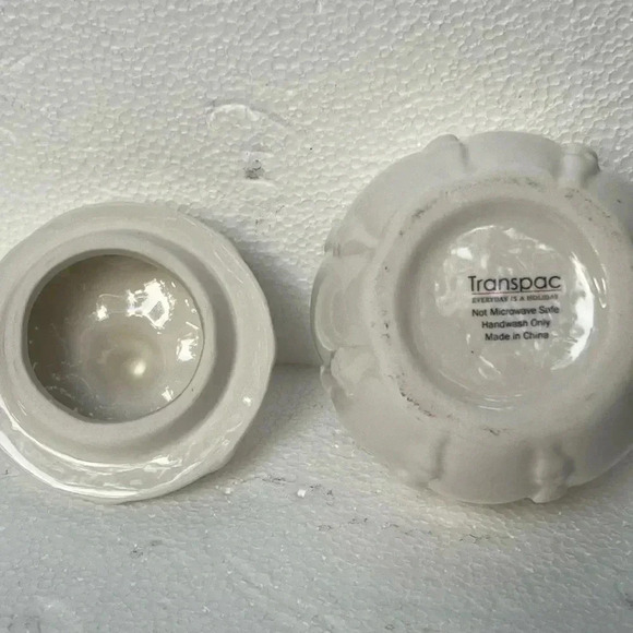 Pumpkin Bones Halloween Milk Cream & Sugar Set - Picture 7 of 8